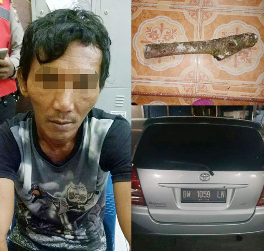 Ternyata Ibu dan Anak di Tapung Dibunuh Tetangganya Sendiri